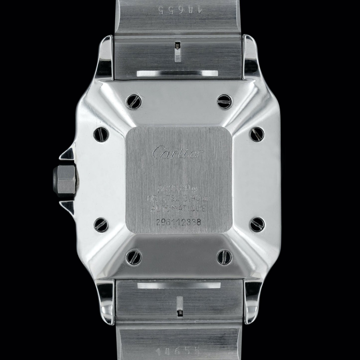 Cartier Santos Carrée "Slate Gray" ref.2961 de 1978