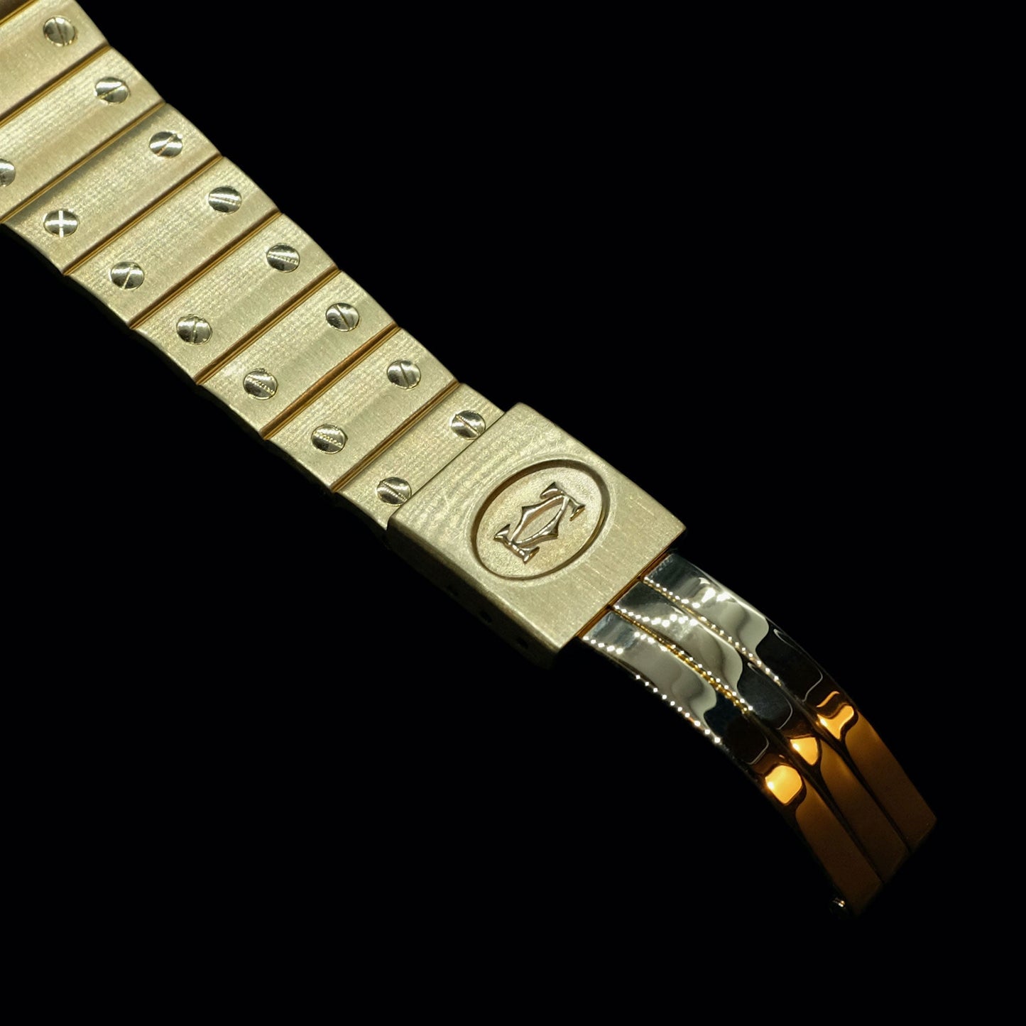 Cartier Santos Galbee Moonphase 18K ref.819901 de 1989