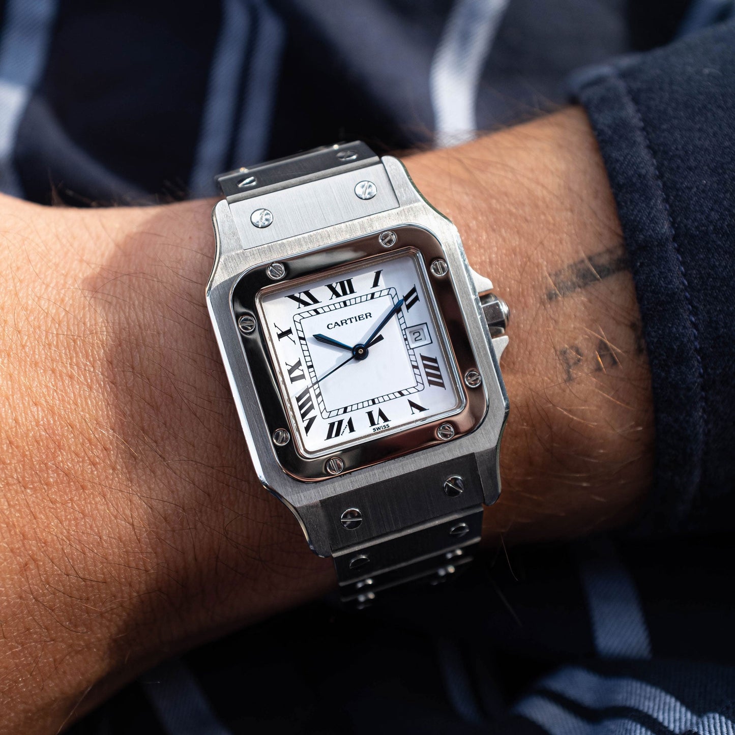 Cartier Santos Carree ref.2960 de 1978