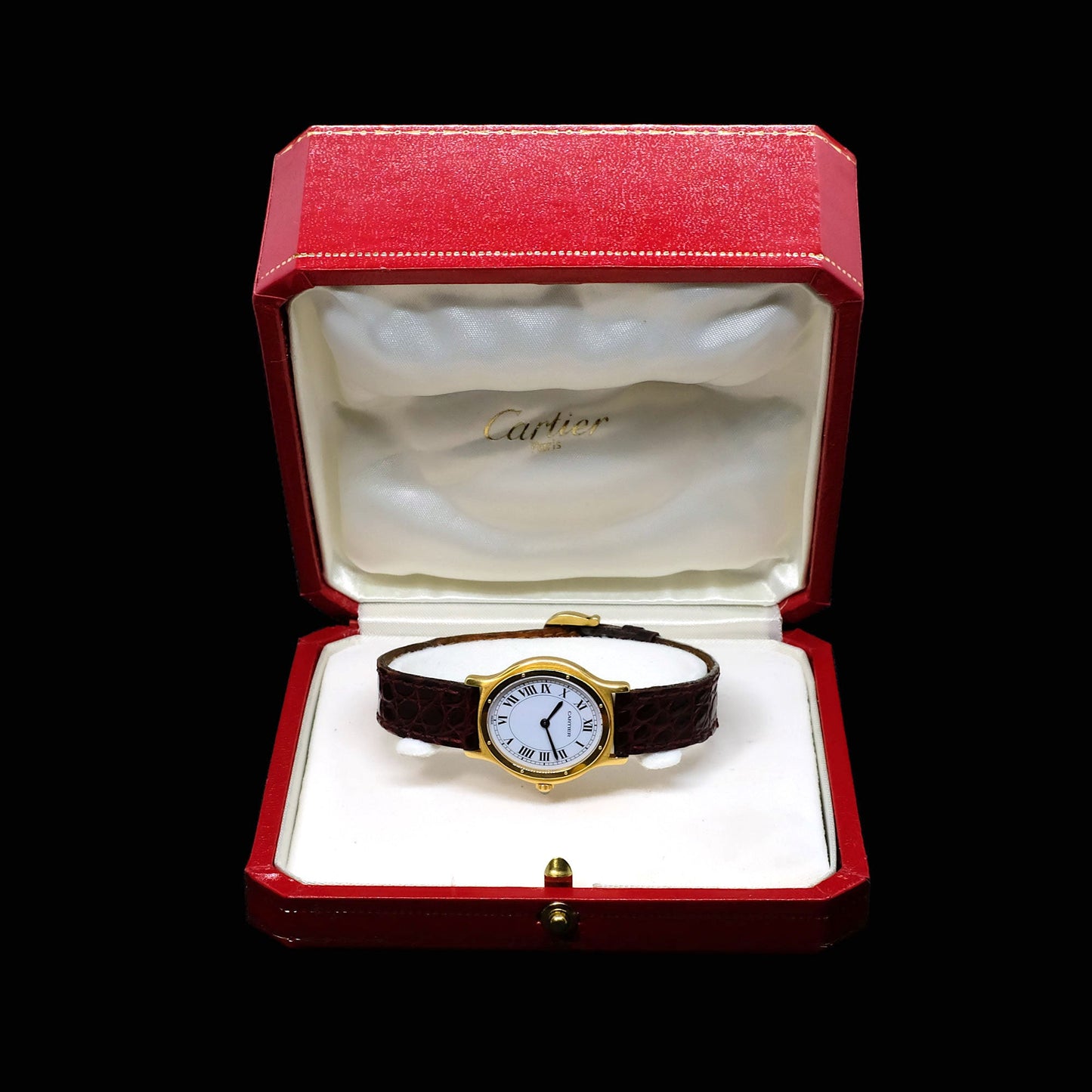 Cartier Santos Oval 18K de 1982