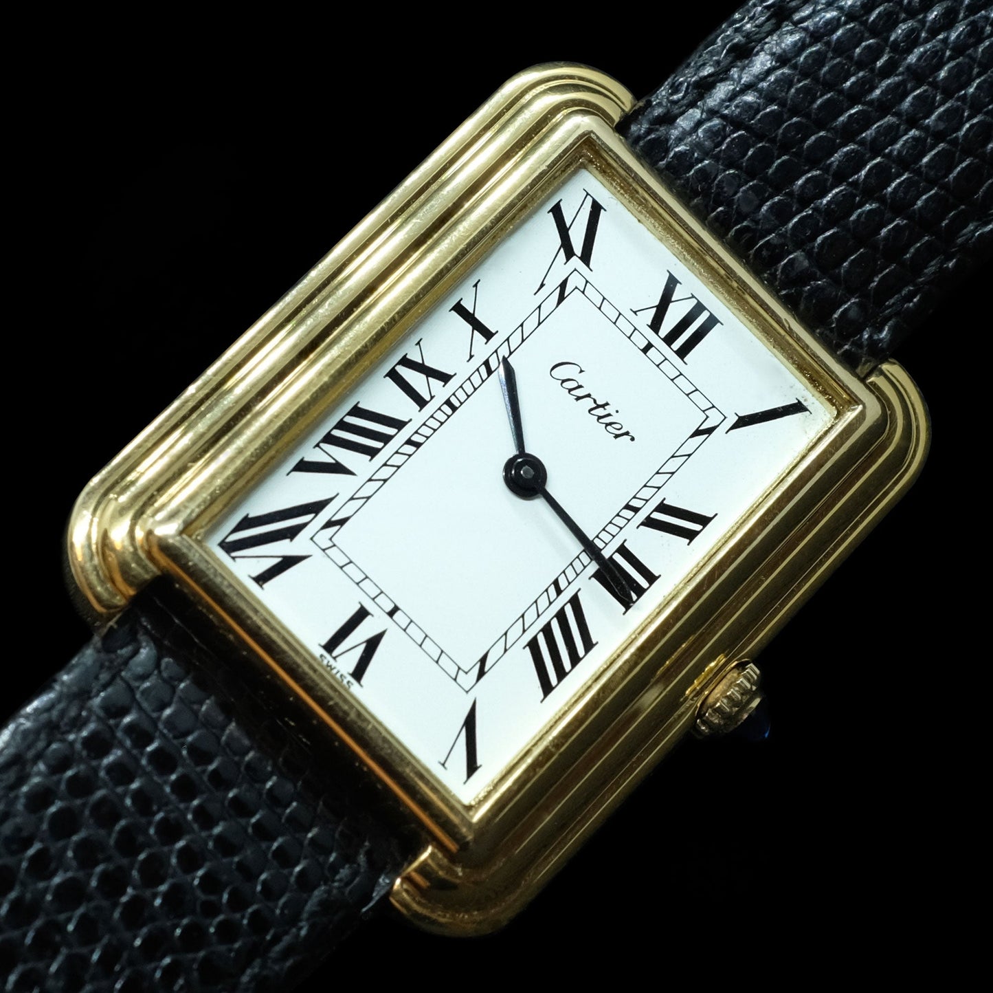 Cartier Stepped Case Jumbo "New York" de 1975