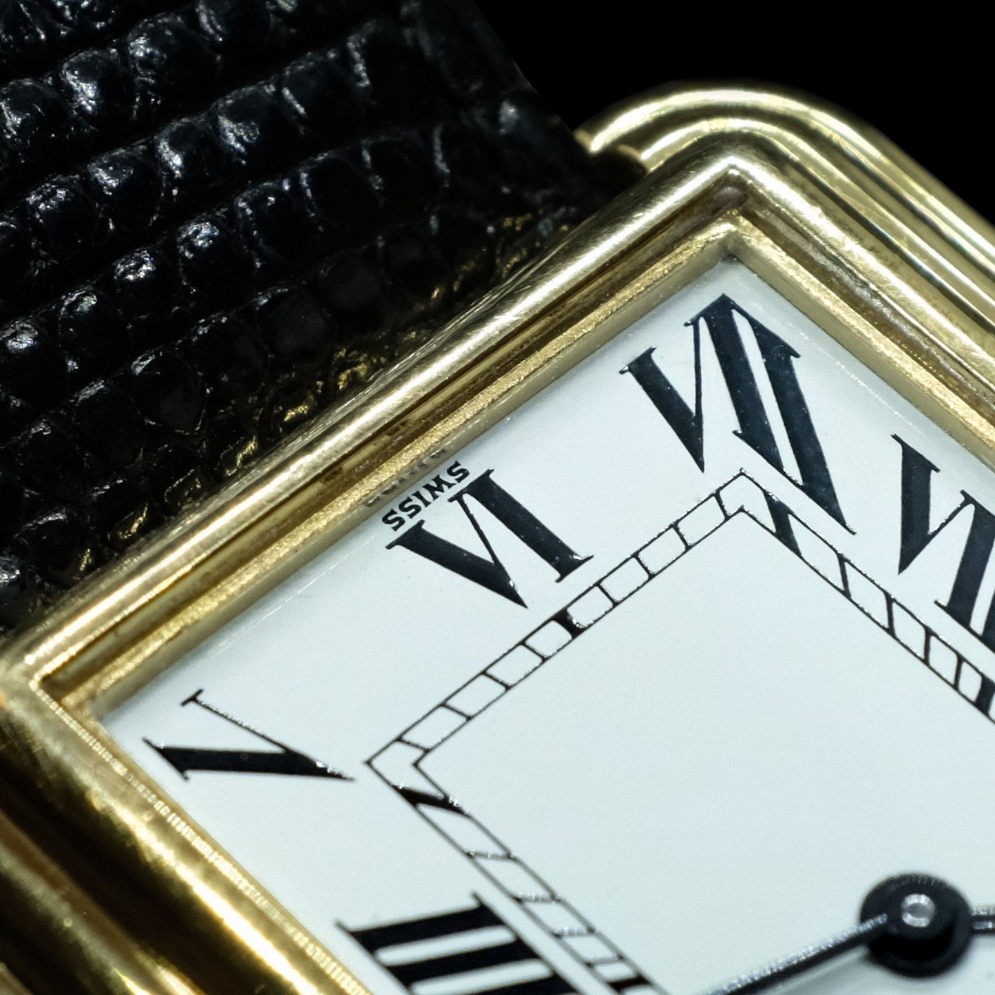 Cartier Stepped Case Jumbo "New York" de 1975