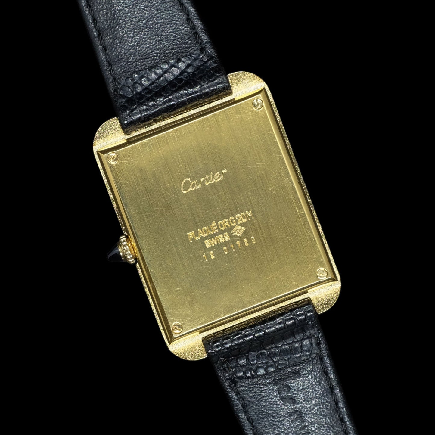 Cartier Stepped Case Jumbo "New York" de 1975
