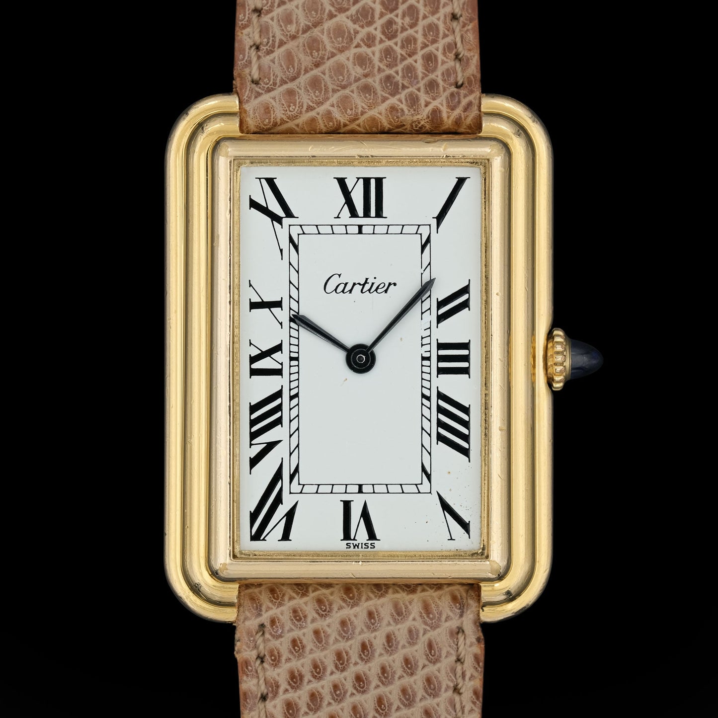 Cartier Stepped Case Jumbo "New York" ref.15716 de 1975