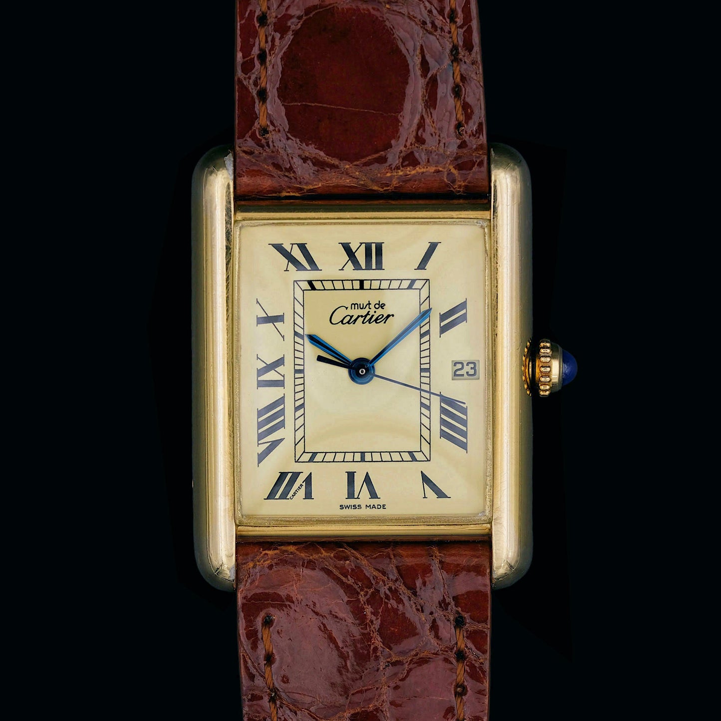 Cartier Tank Must de Cartier Lemon Large ref.2413 de 2002