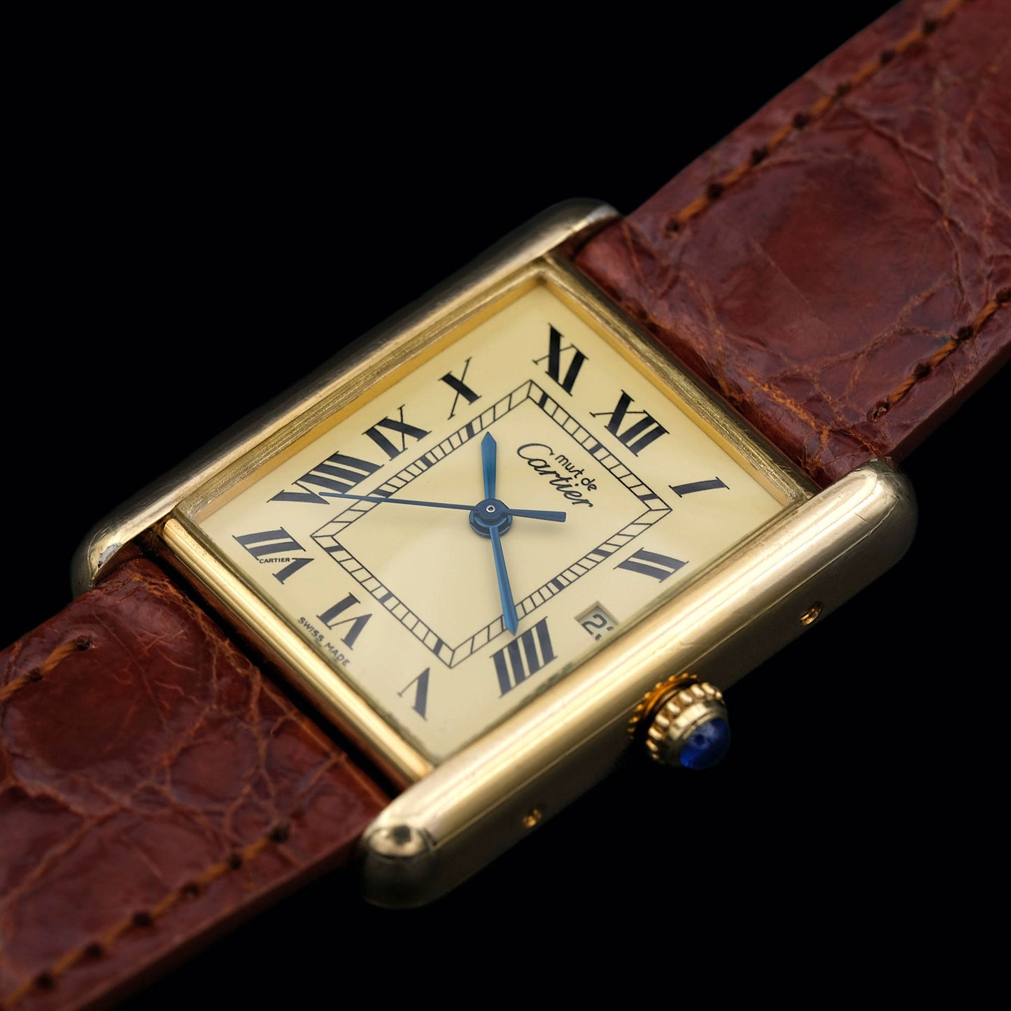 Cartier Tank Must de Cartier Lemon Large ref.2413 de 2002