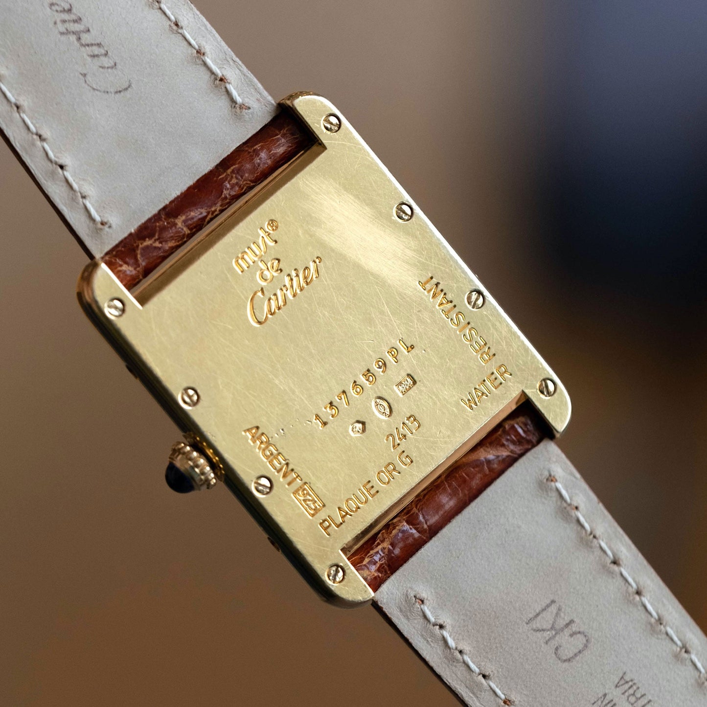 Cartier Tank Must de Cartier Lemon Large ref.2413 de 2002