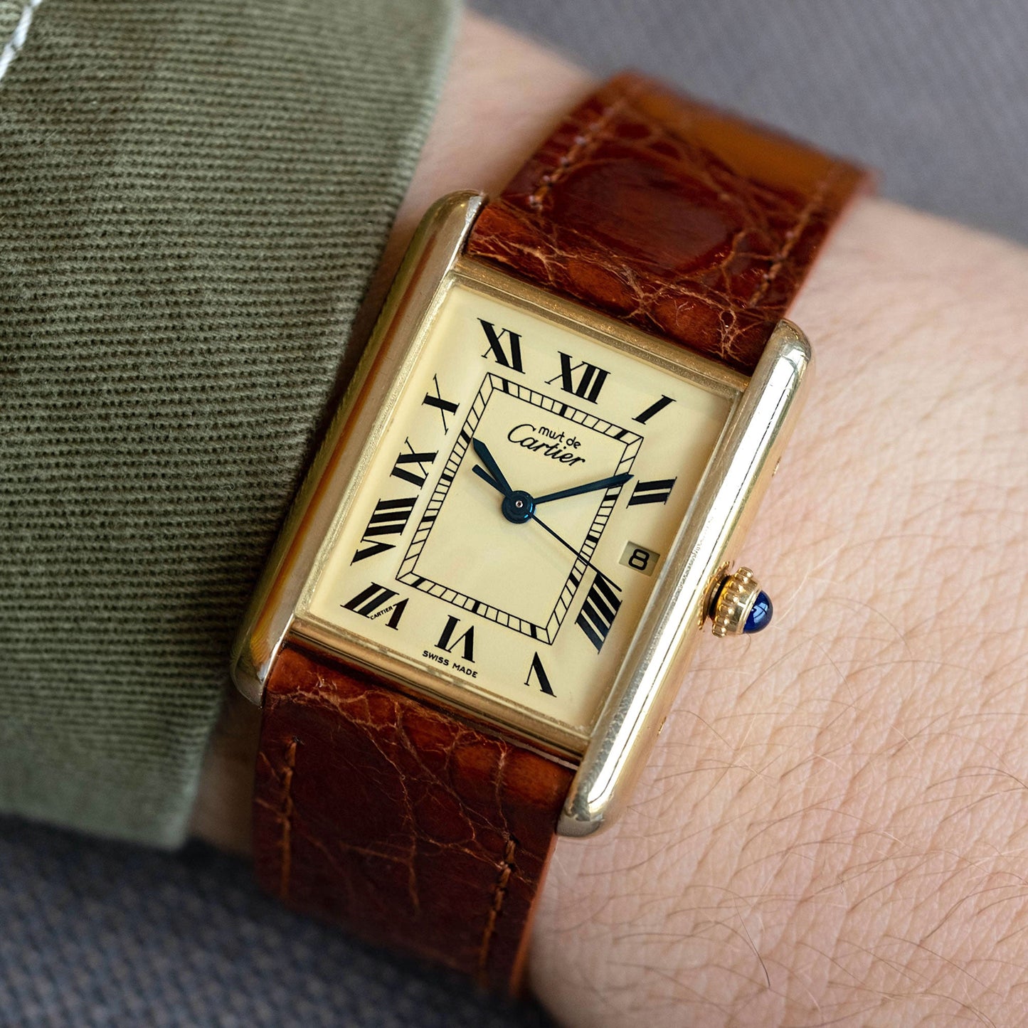 Cartier Tank Must de Cartier Lemon Large ref.2413 de 2002