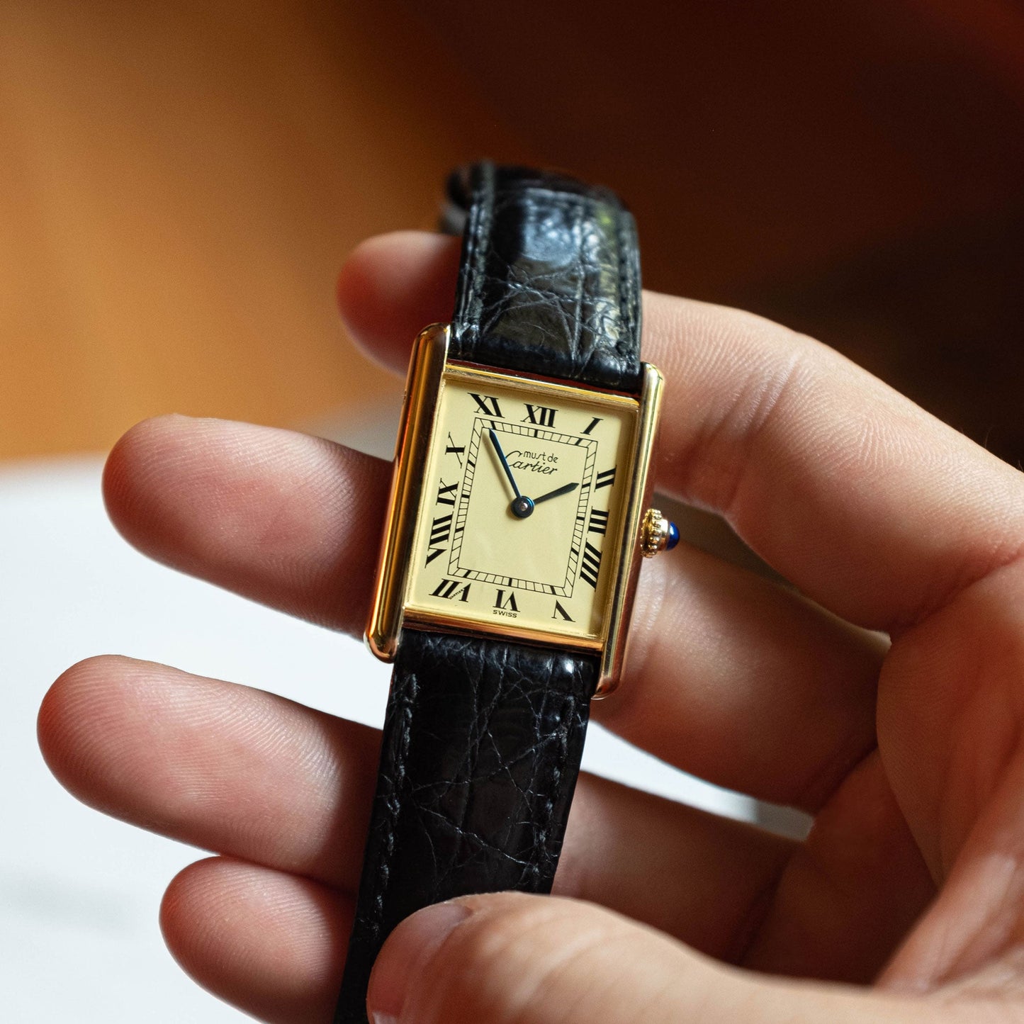 Cartier Tank Must de Cartier ref.1615 Lemon de 1990s