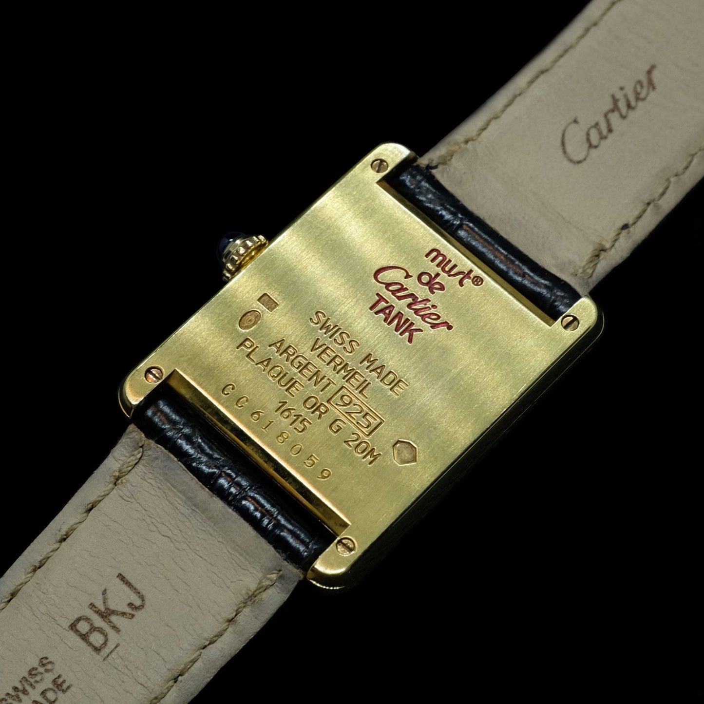 Cartier Tank Must de Cartier ref.1615 Lemon de 1990s