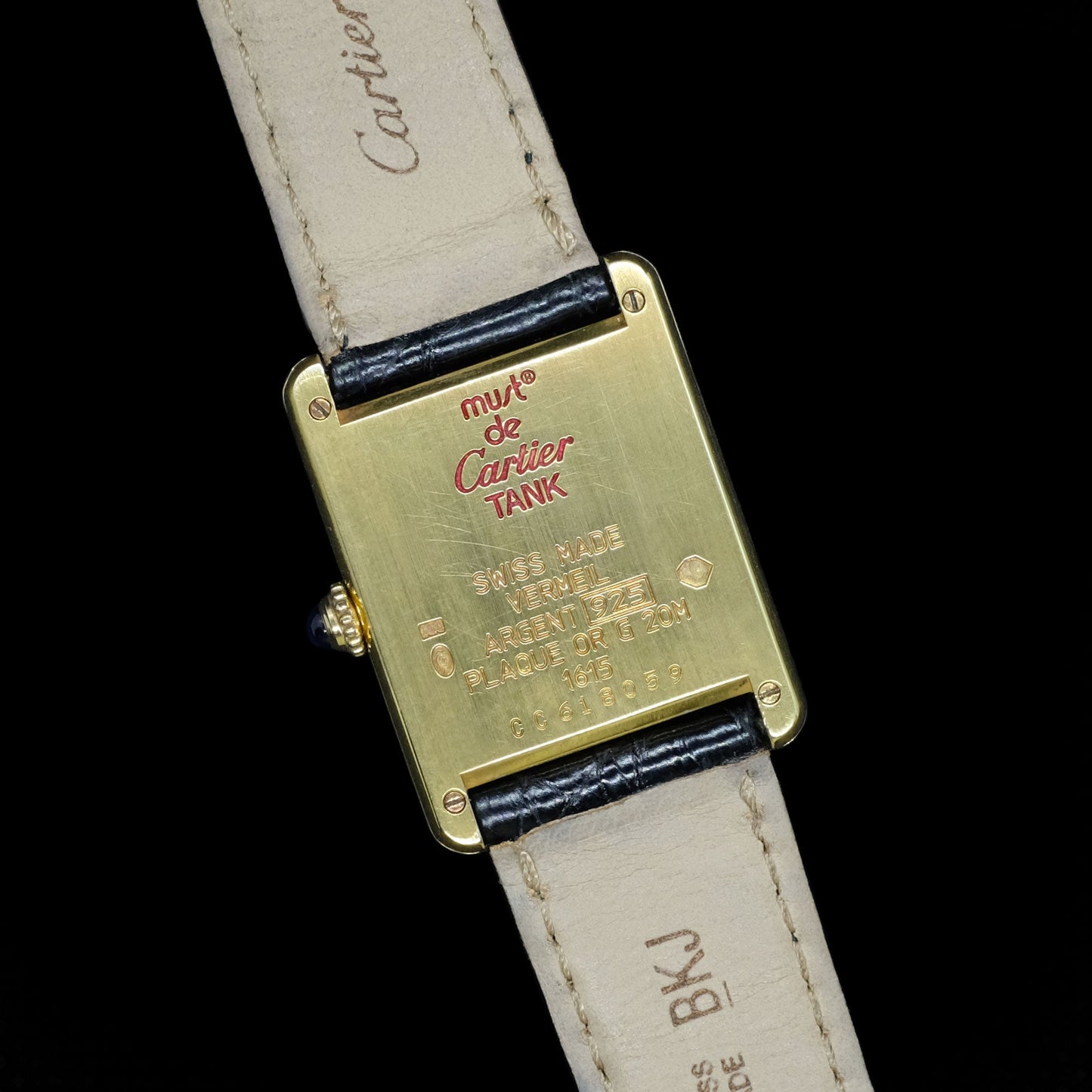 Cartier Tank Must de Cartier ref.1615 Lemon de 1990s