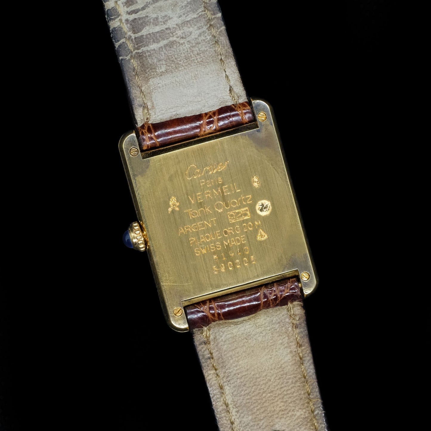 Cartier Tank Must de Cartier ref.590005 Verticale de 1980s