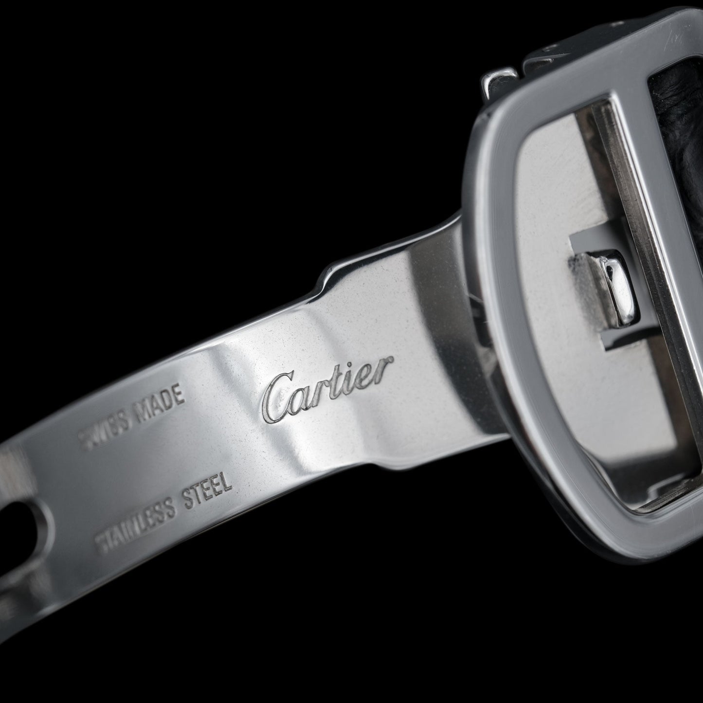 Cartier Tank Solo Large ref.3169 Edición Limitada "Piano" de 2000
