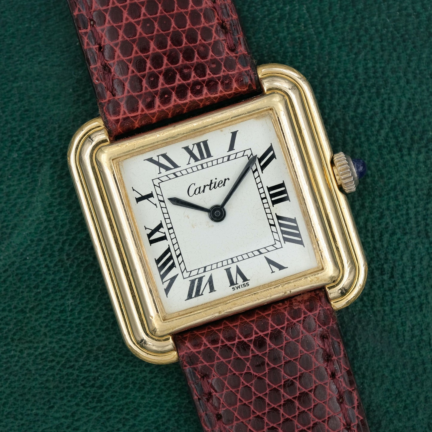 Cartier Stepped Case Mini ref.25716 de 1973