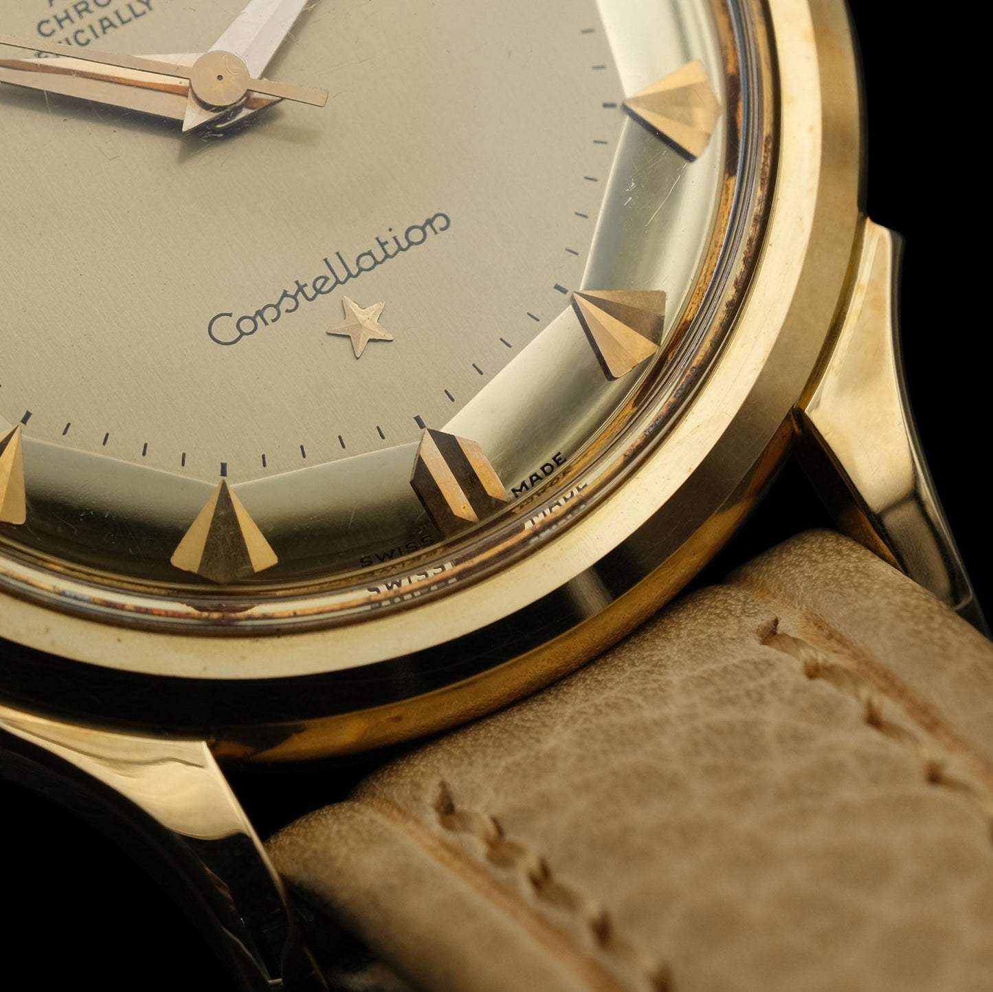 Omega Constellation De Luxe Pie-Pan NOS ref.2853 de 1954