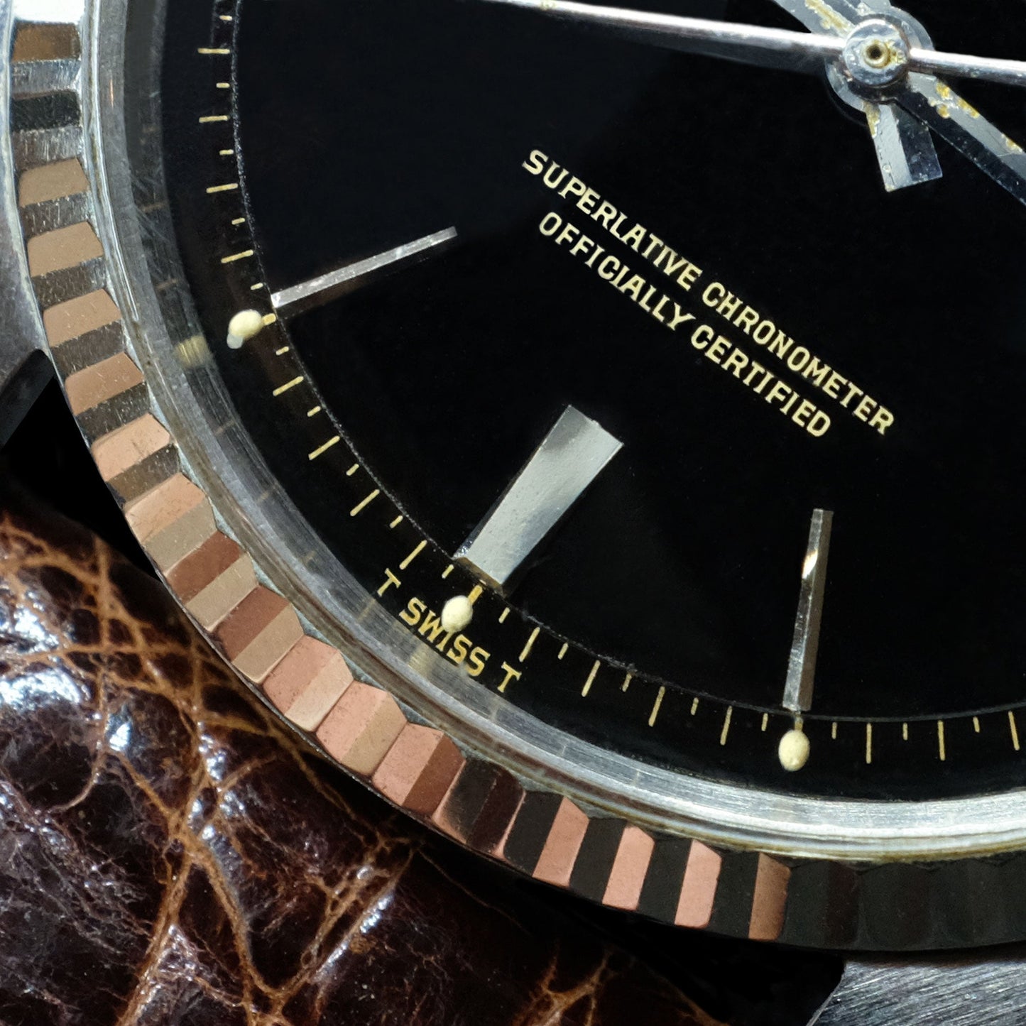 Rolex Datejust ref.1601 Gilt Door Stop Dial de 1967