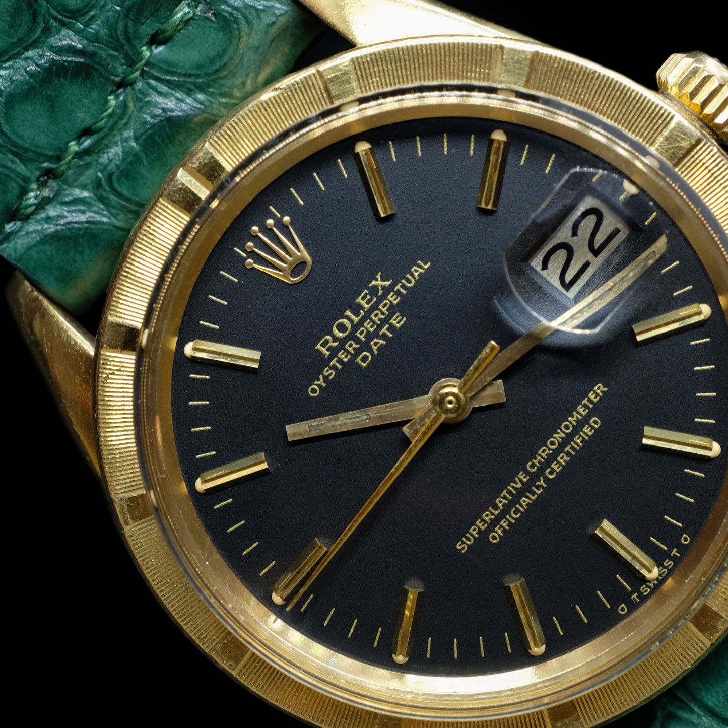 Rolex Date 18k ref.1501 Sigma Dial de 1963