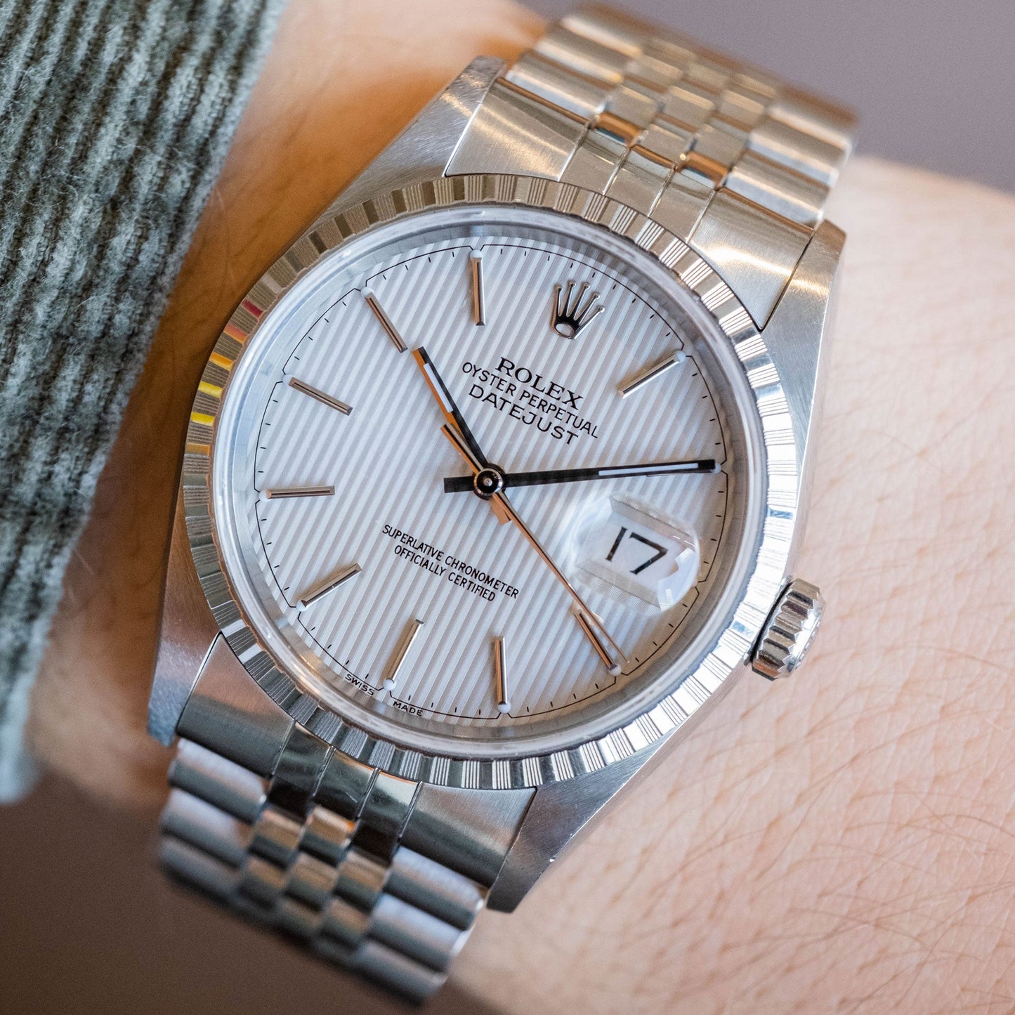 Rolex Datejust "Tapestry" ref.16220 de 1999