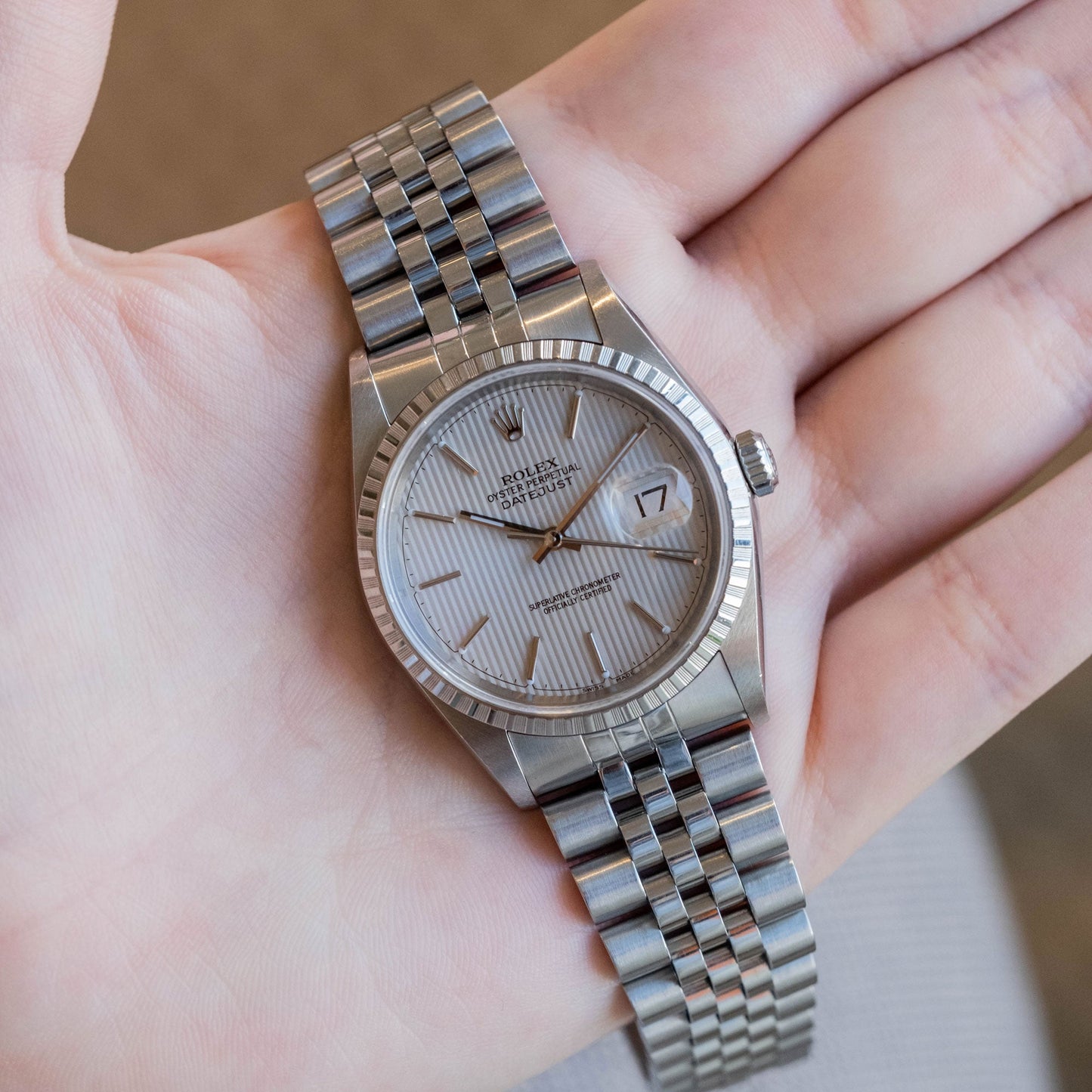 Rolex Datejust "Tapestry" ref.16220 de 1999