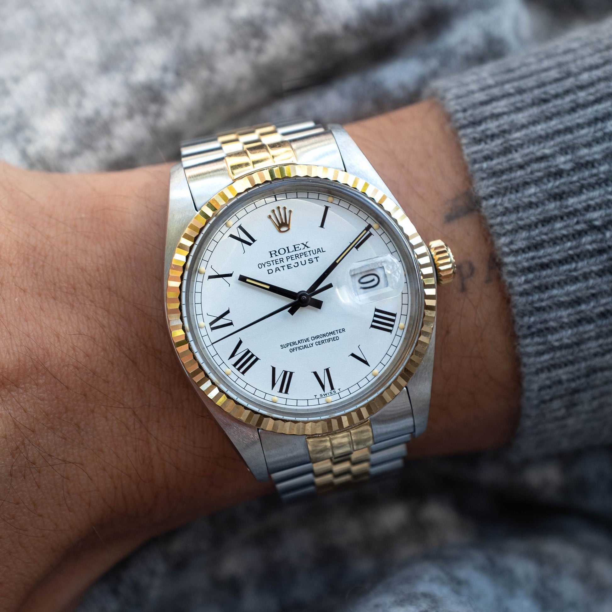 Rolex Oyster Perpetual Oro Y Acero Rolex Datejust 31 In Yellow