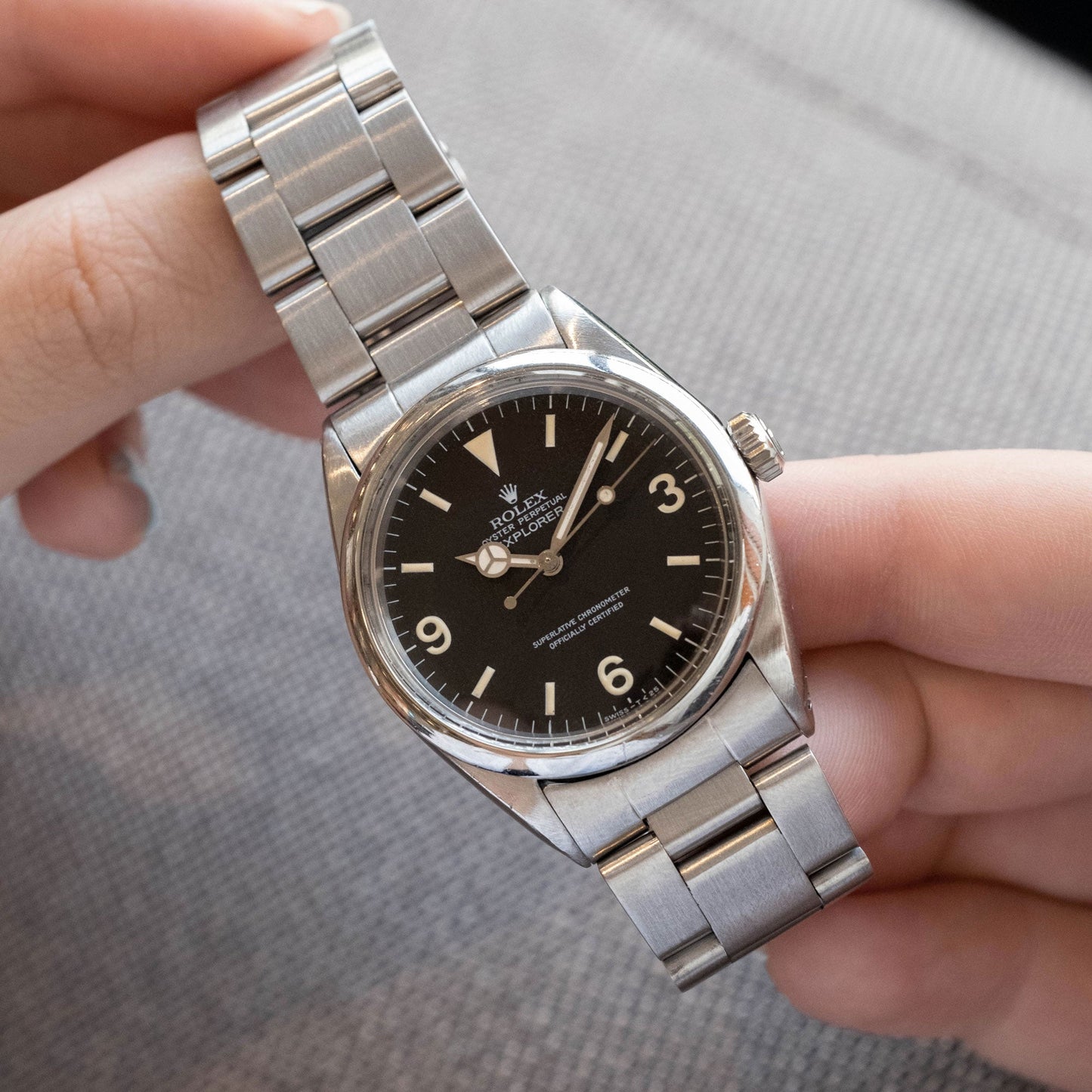 Rolex Explorer ref.1016 de 1976