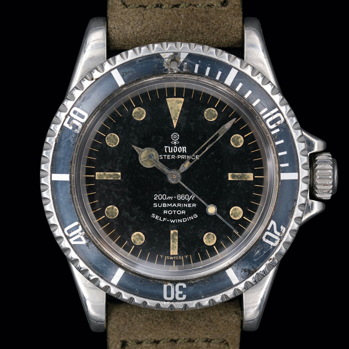 Tudor Submariner double ref.7016/0 7528 de 1968