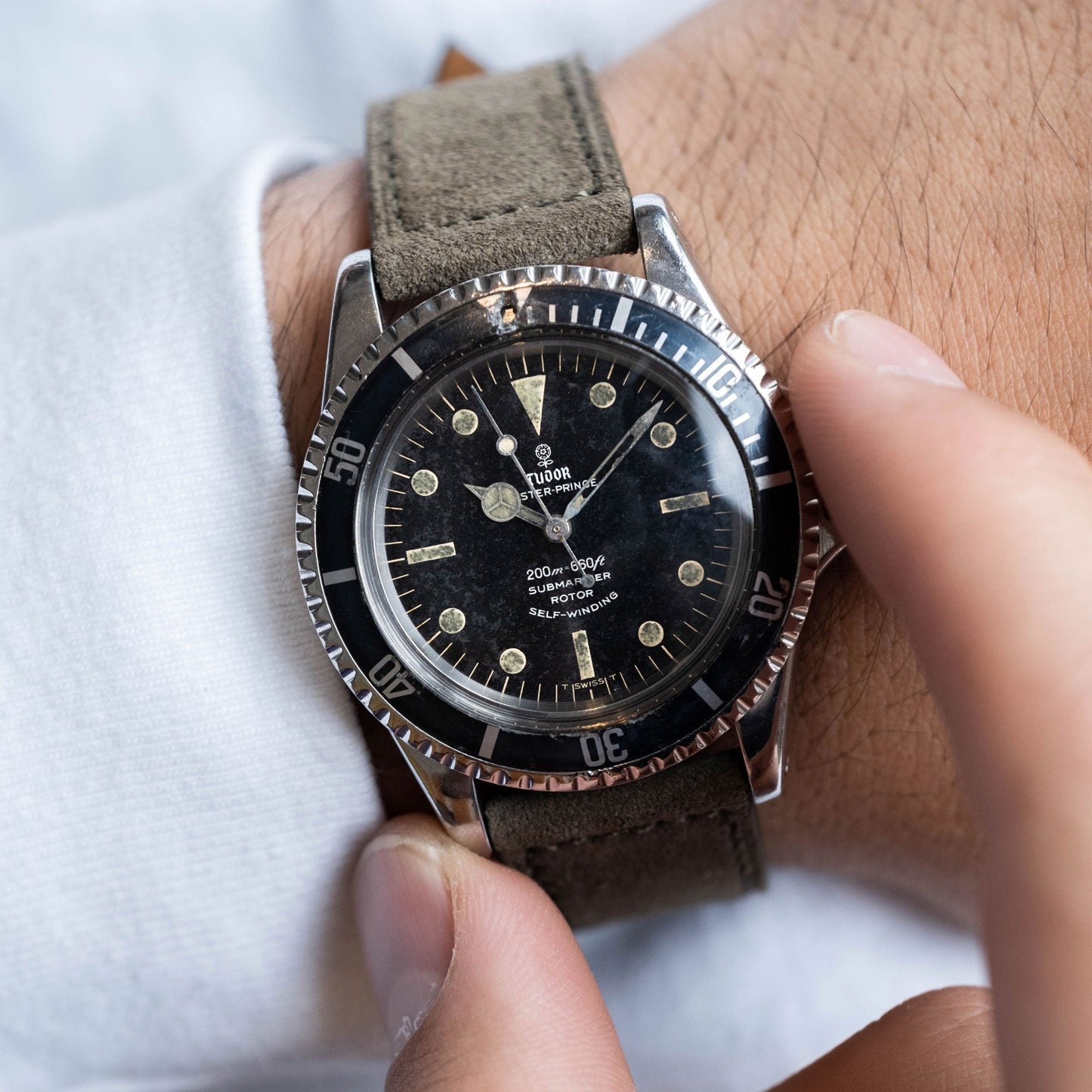 Tudor Submariner double ref.7016/0 7528 de 1968