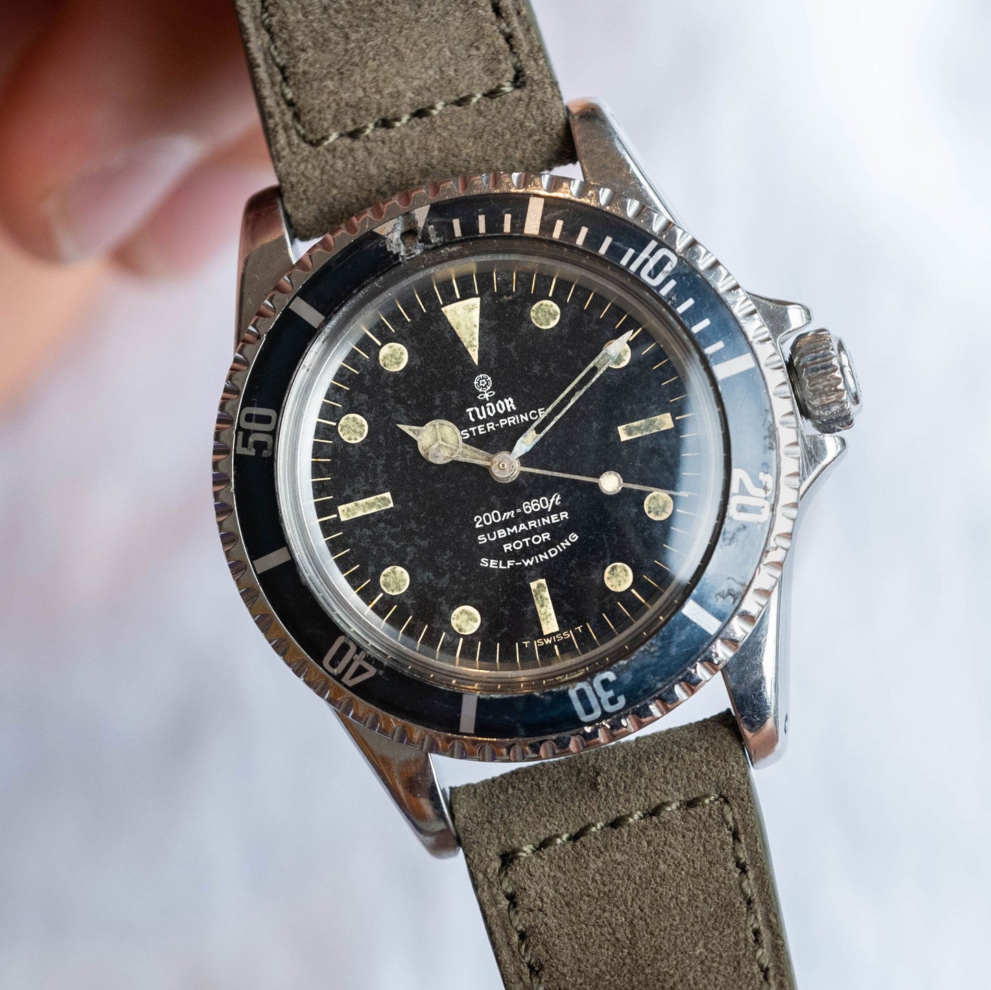 Tudor Submariner double ref.7016/0 7528 de 1968